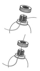 AirLock Strike Indicator showing weight suspension