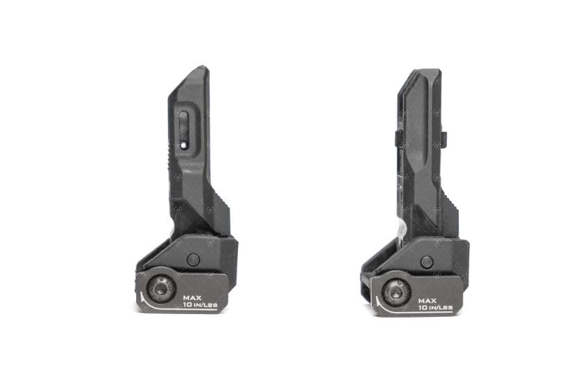 Strike Industries polymer material close-up emphasizes lightweight and durable construction.