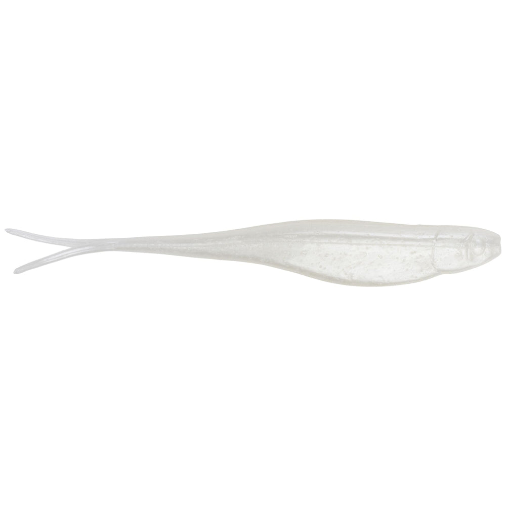 Strike King 3X Z-Too Pearl 84 jerkbait, high buoyancy for dropshot setups.