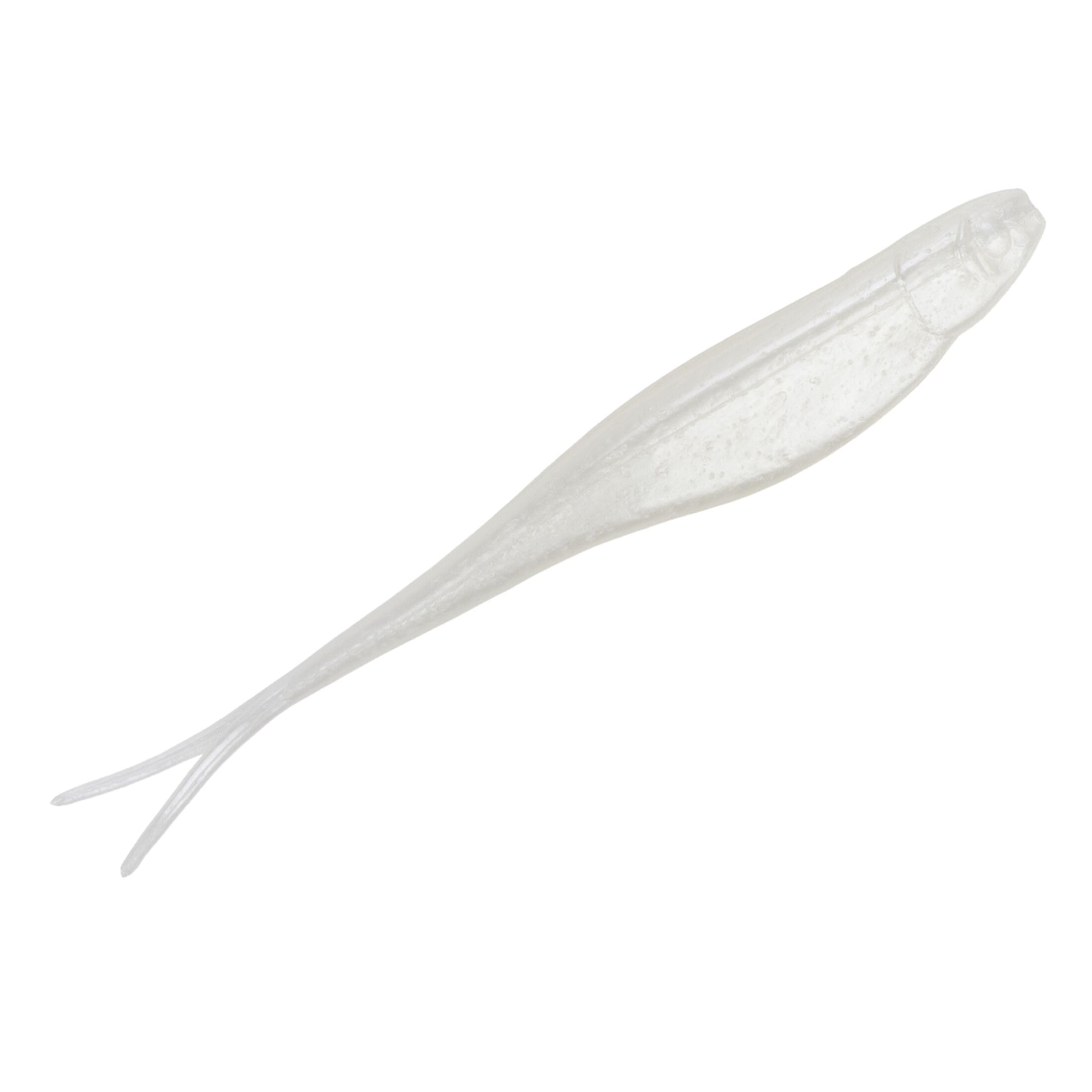 Strike King 3X Z-Too Pearl 84 jerkbait, flexible shimmy for bass fishing.