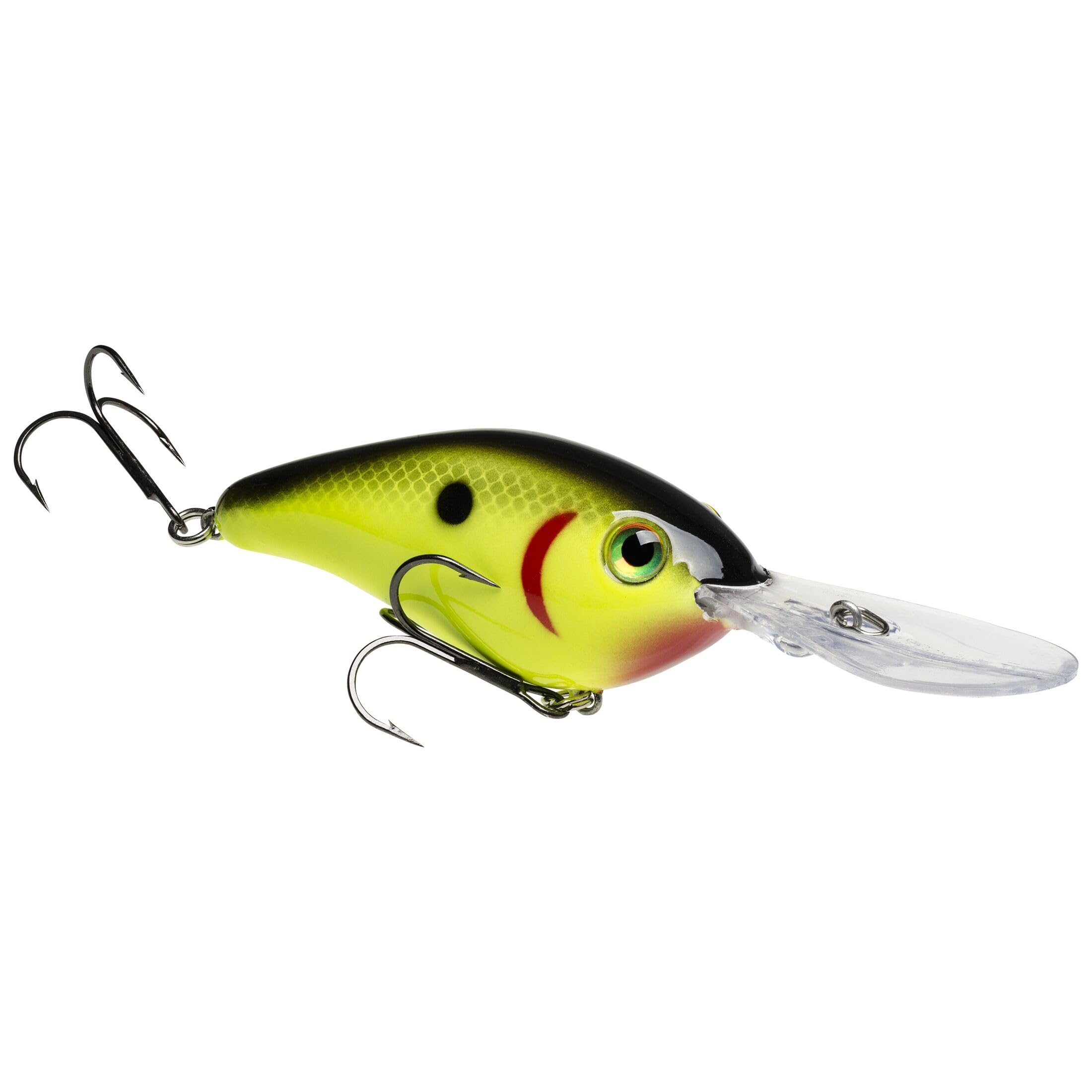 Strike King 6XD Promodel premium finish enhances visibility and attraction.