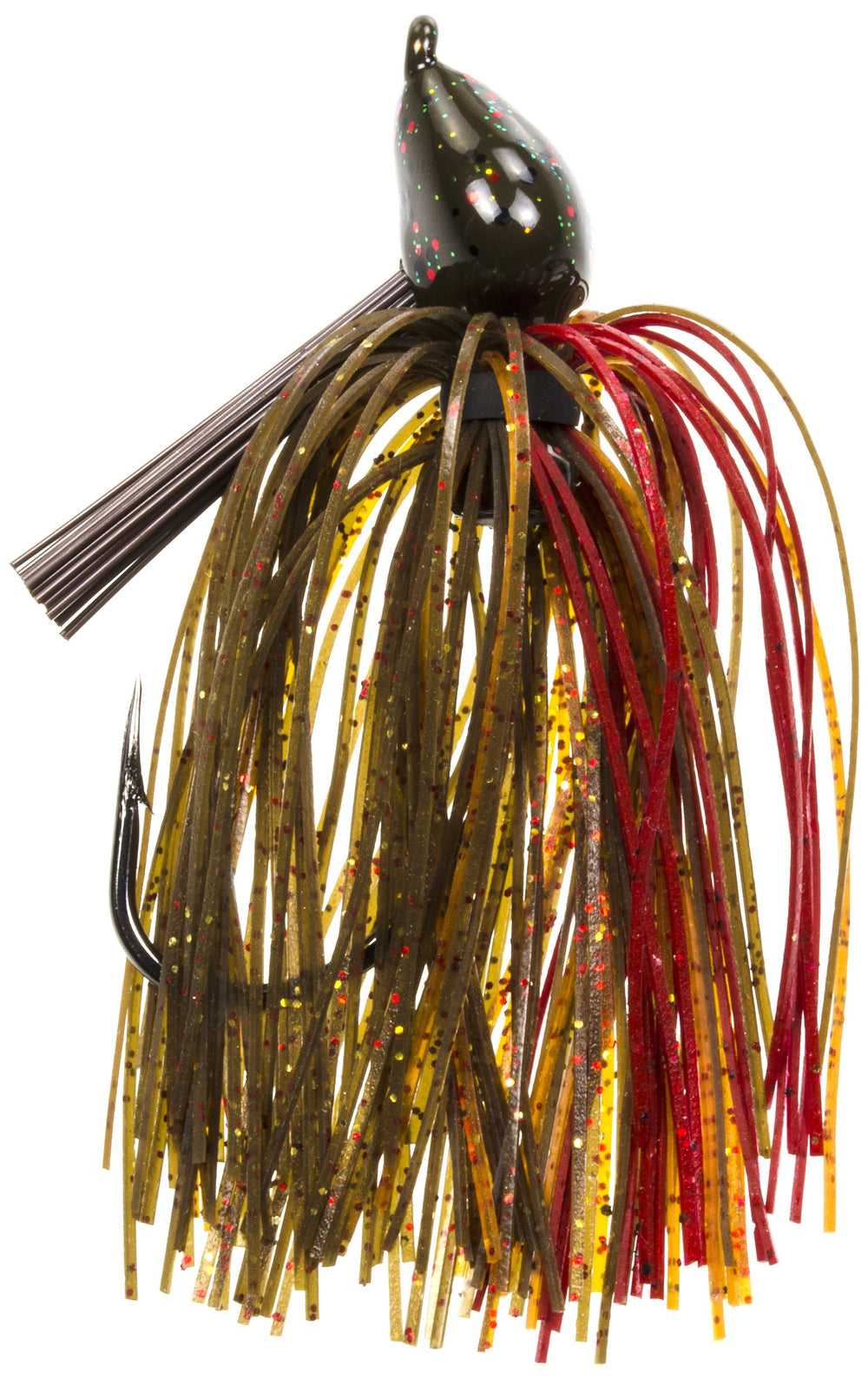 Strike King Denny Brauer Structure Jig with Falcon Lake Craw improves structure fishing hookups.