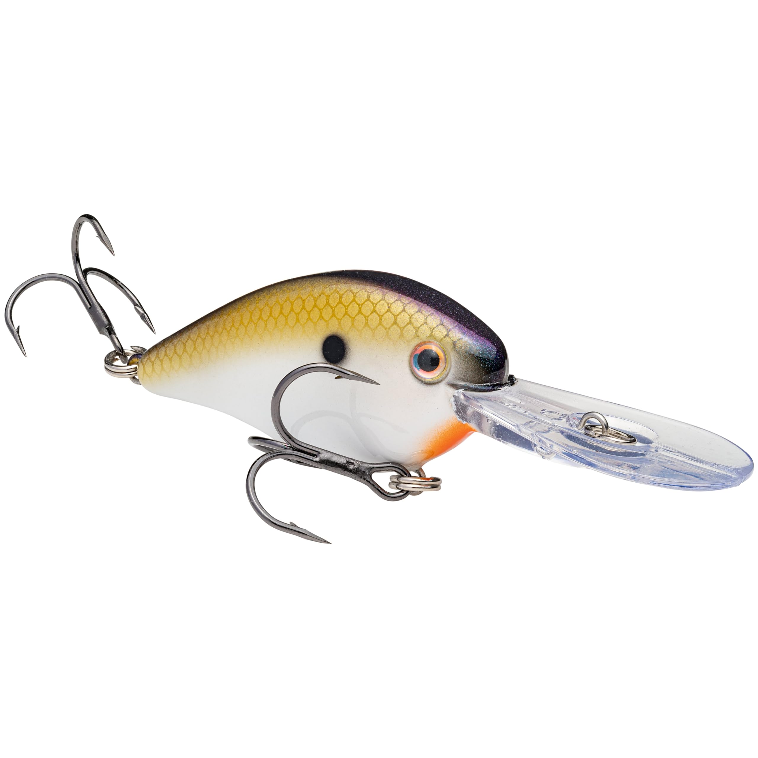 Strike King KVD 1.5 Flatside crankbait with oversized bill for silent, erratic action