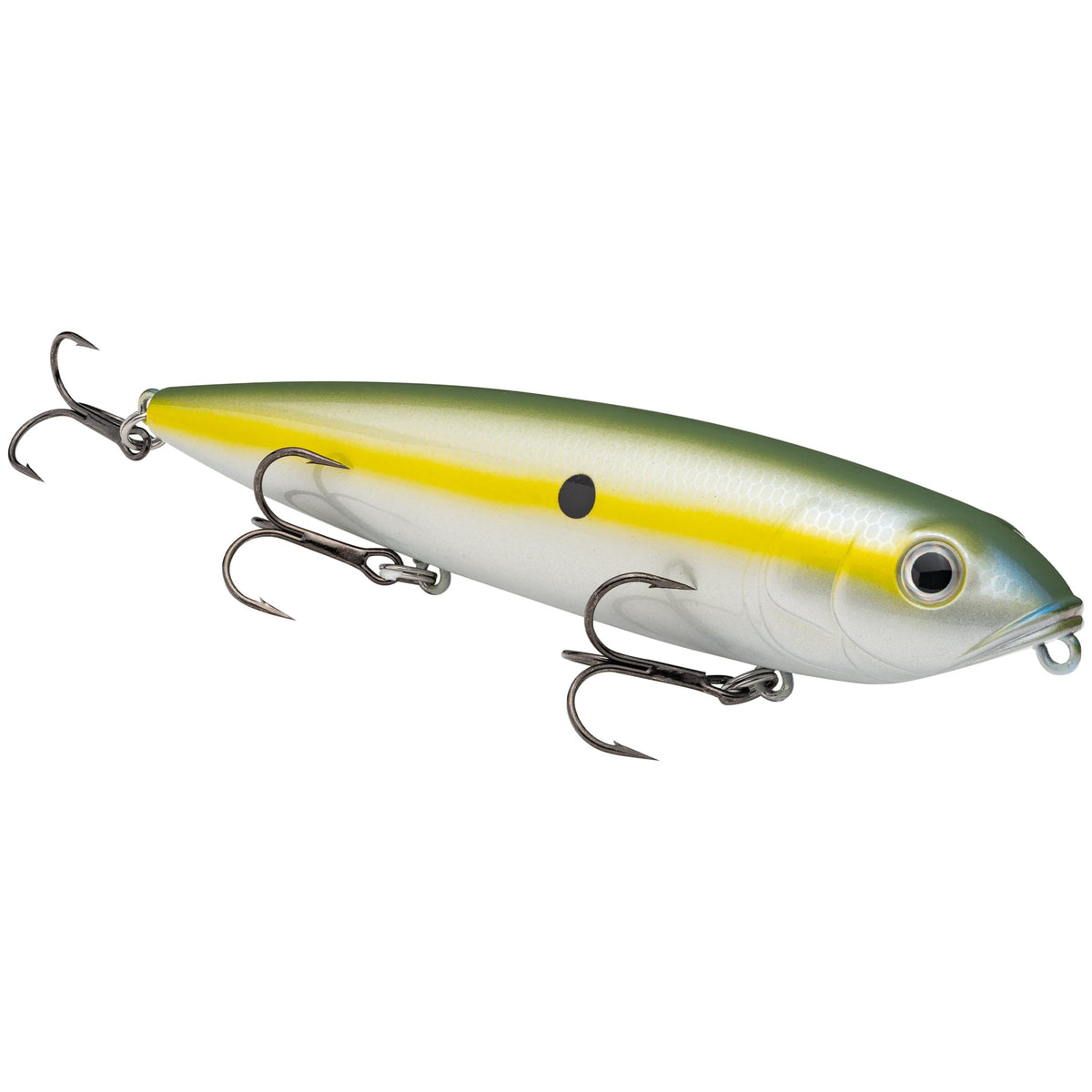 Strike King KVD Mega Dawg topwater lure in Sexy Blue Back Herring for long-range bass attraction