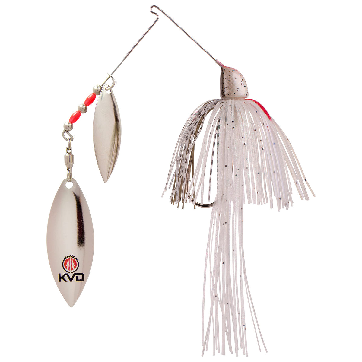 Strike King KVD Spinnerbait in Gizzard Shad color with a realistic profile for versatile fishing
