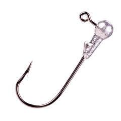 Strike King Mr. Crappie jig heads securing bait for steady presentation.