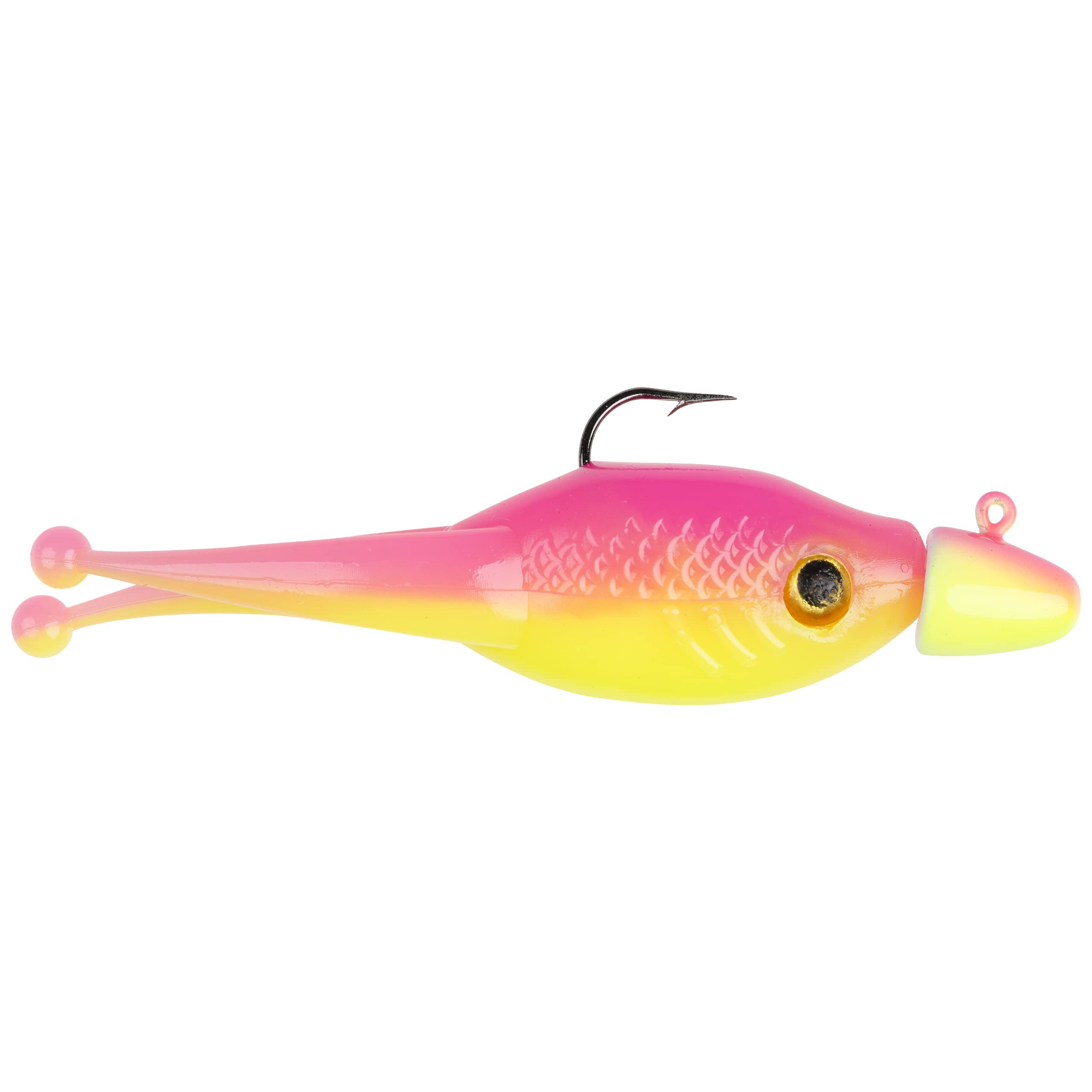 Strike King Mr Crappie Scissor Shad head Osage Orange, ideal for casting and vertical jigging.
