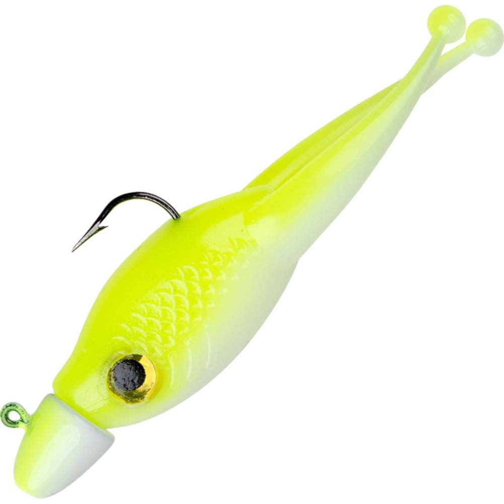 Strike King MRCSZR116S-186 Scissor Shad with pre-rigged head for versatile casting and jigging.