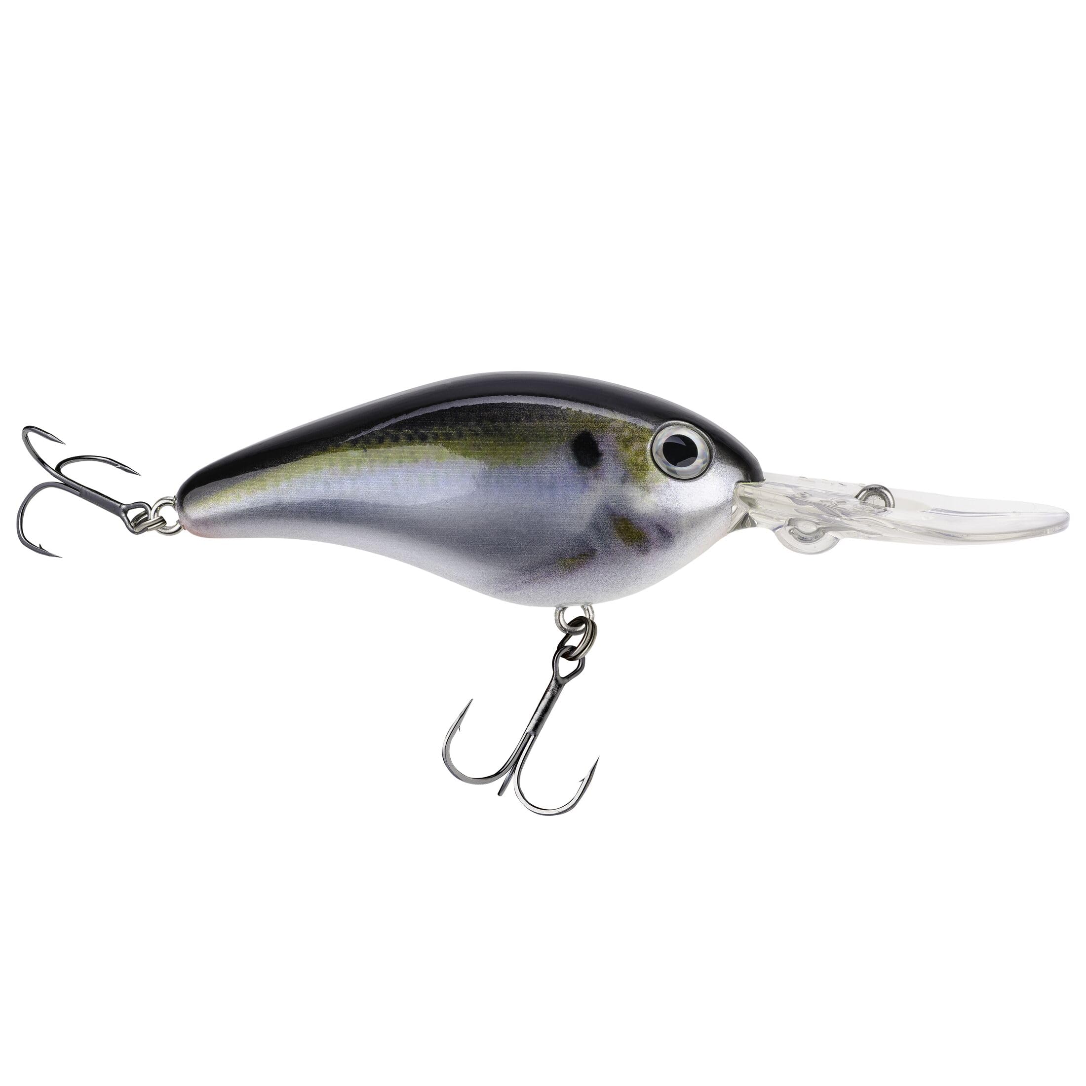Strike King Promodel crankbait with free-floating rattle for attraction.