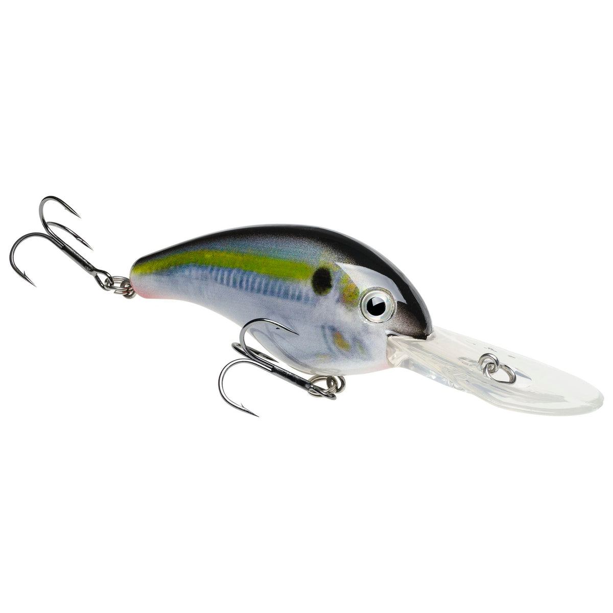 Strike King Promodel S5XD-699 lure in natural shad dives deep for long casts.
