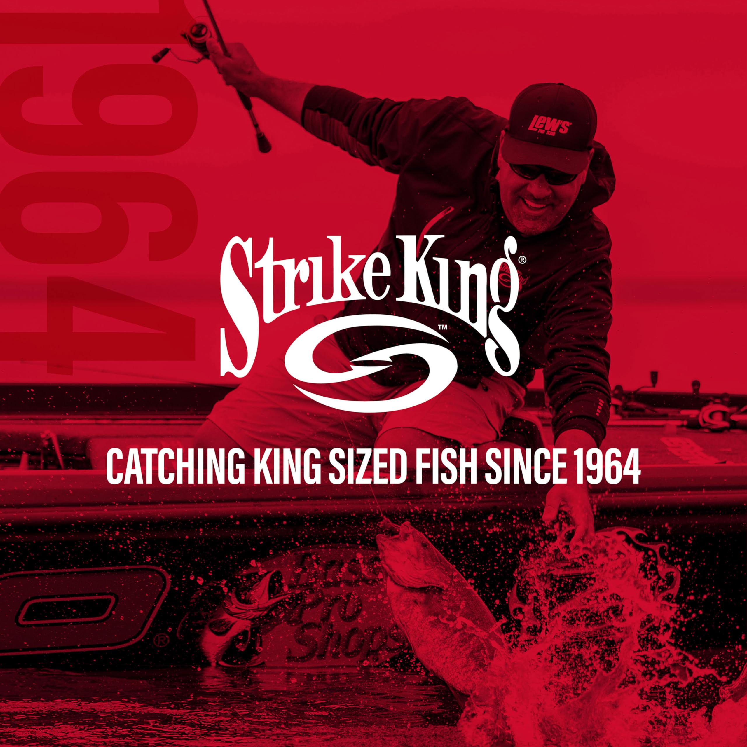 Strike King Rage Bug pack-ready display encourages confident angling on bites.