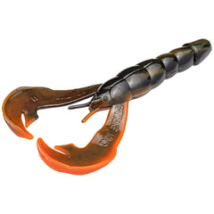 Strike King Rage Craw slender body creates turbulence to spark strikes.
