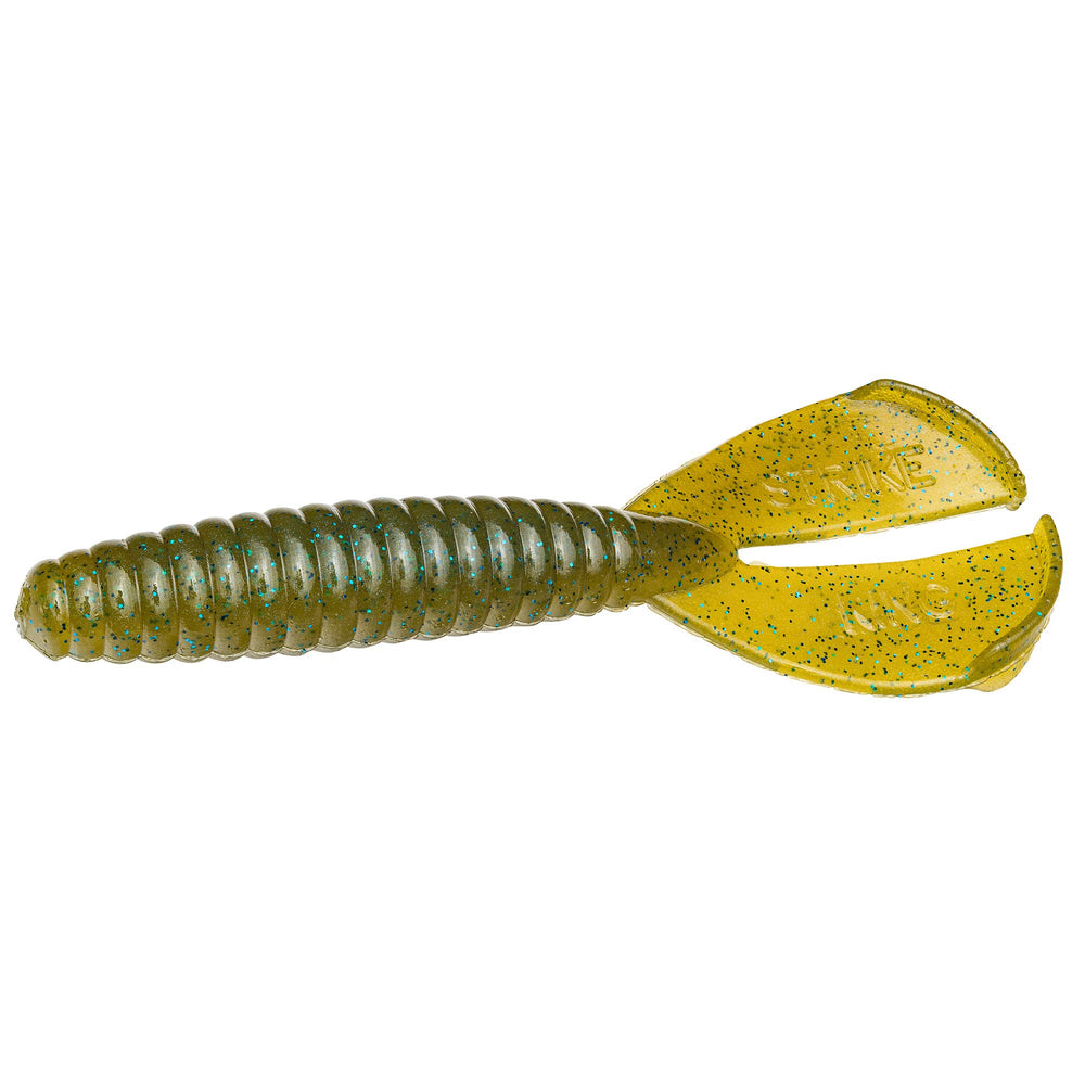 Strike King Rage Menace Grub profile with lifelike action for bass
