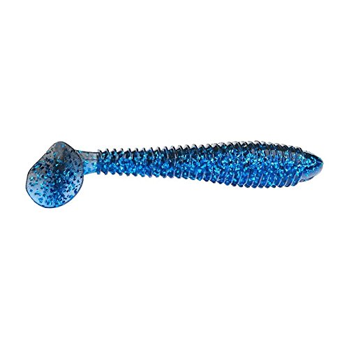 Strike King Rage Swimmer action-tail design boosts pulses and attraction at various depths.
