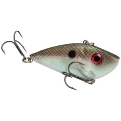 Strike King Red Eye Shad Green Gizzard Shad bait with realistic paint and premium hooks for enticing bass.