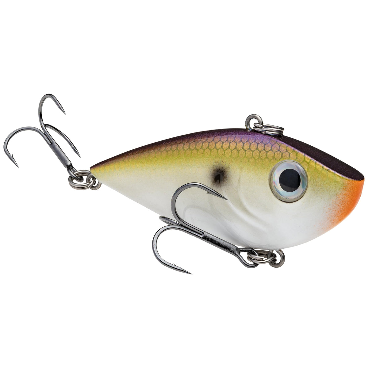 Strike King Red Eyed Shad 469 lipless crankbait with 3D eyes delivering strong action