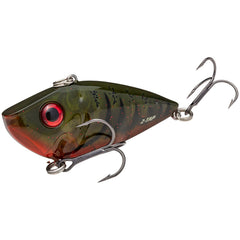 Strike King Red Eyed Shad Tungsten 2 Tap lure, front view for double-tap cadence.