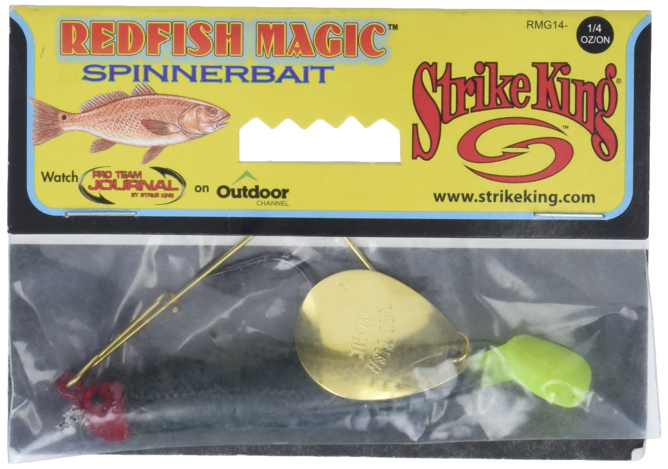 Strike King spinnerbait 3D eyes detail enhances lifelike action