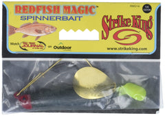 Strike King spinnerbait 3D eyes detail enhances lifelike action