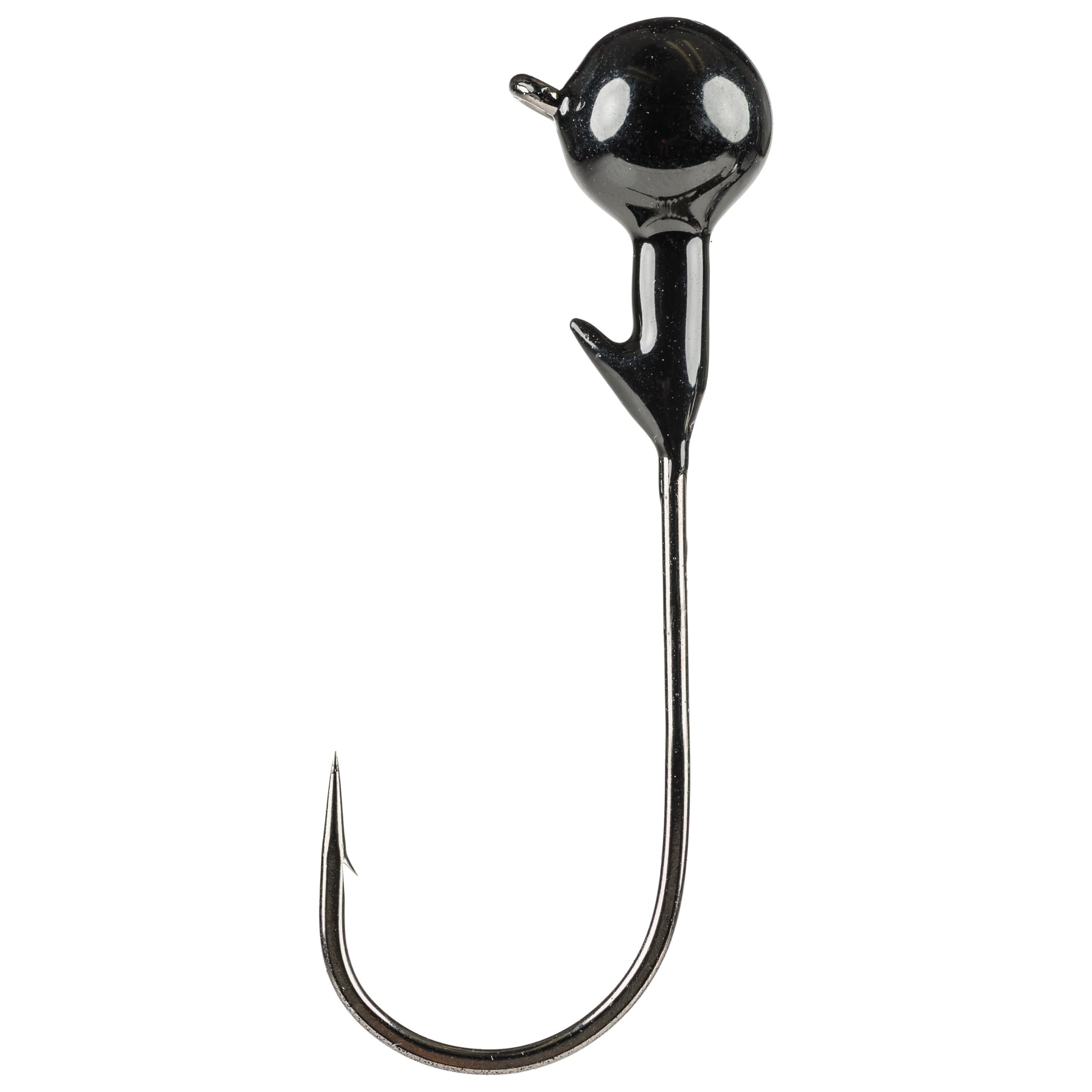 Strike King Tour Grade Jig Head black 0.25 oz for precise hook sets in cover
