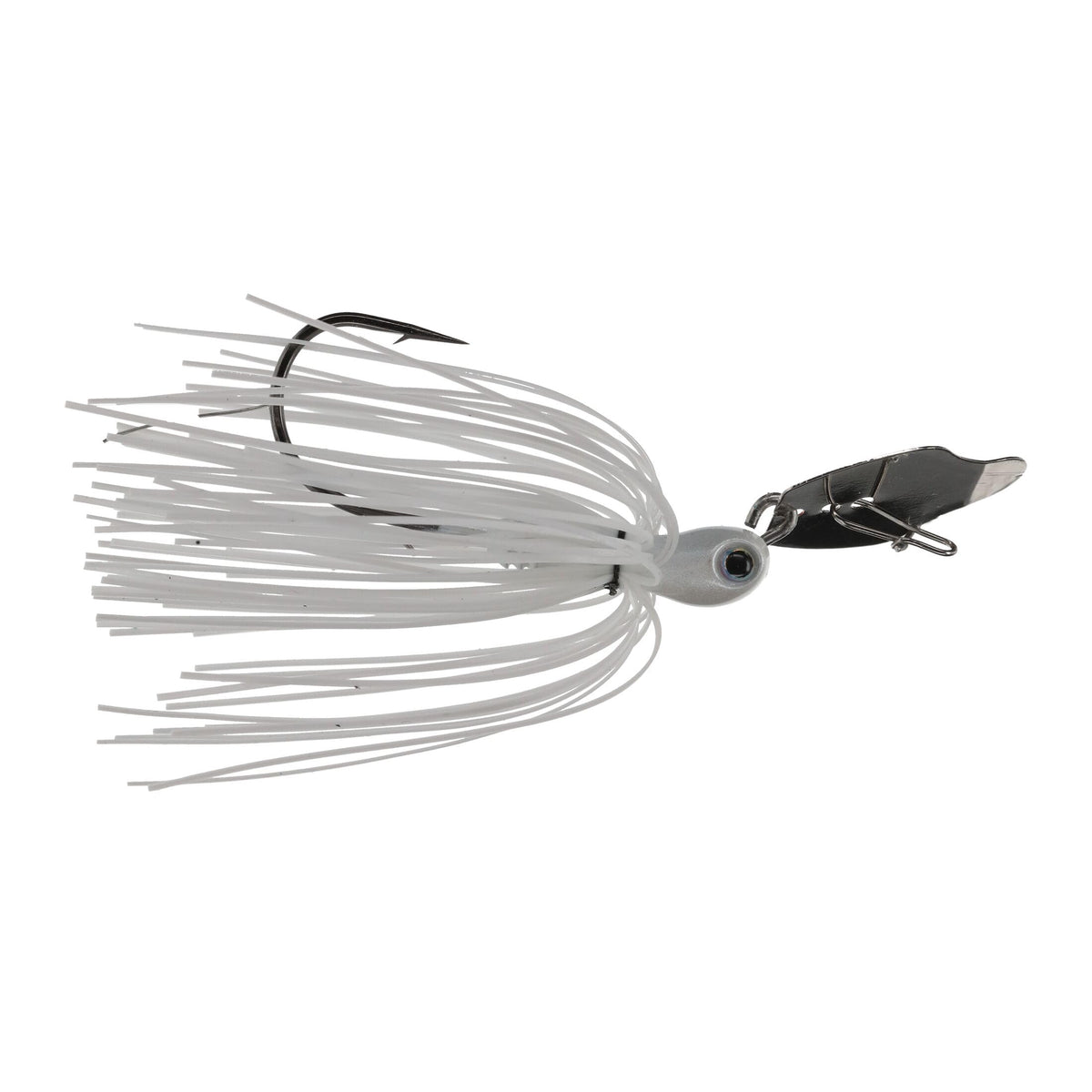 Strike King Tungsten Thunder Cricket with compact head improves wind-casting and control.