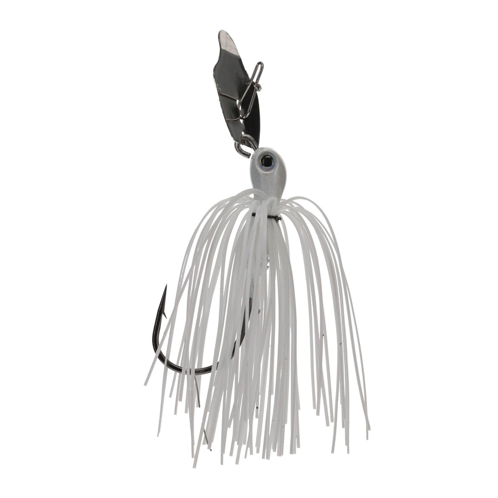 Strike King Tungsten Thunder Cricket hand-tied skirt delivers lifelike swim action.