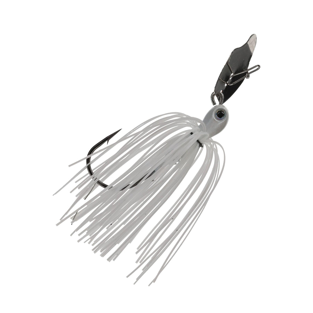 Strike King Tungsten Thunder Cricket long-shank hook boosts durability and hookups.