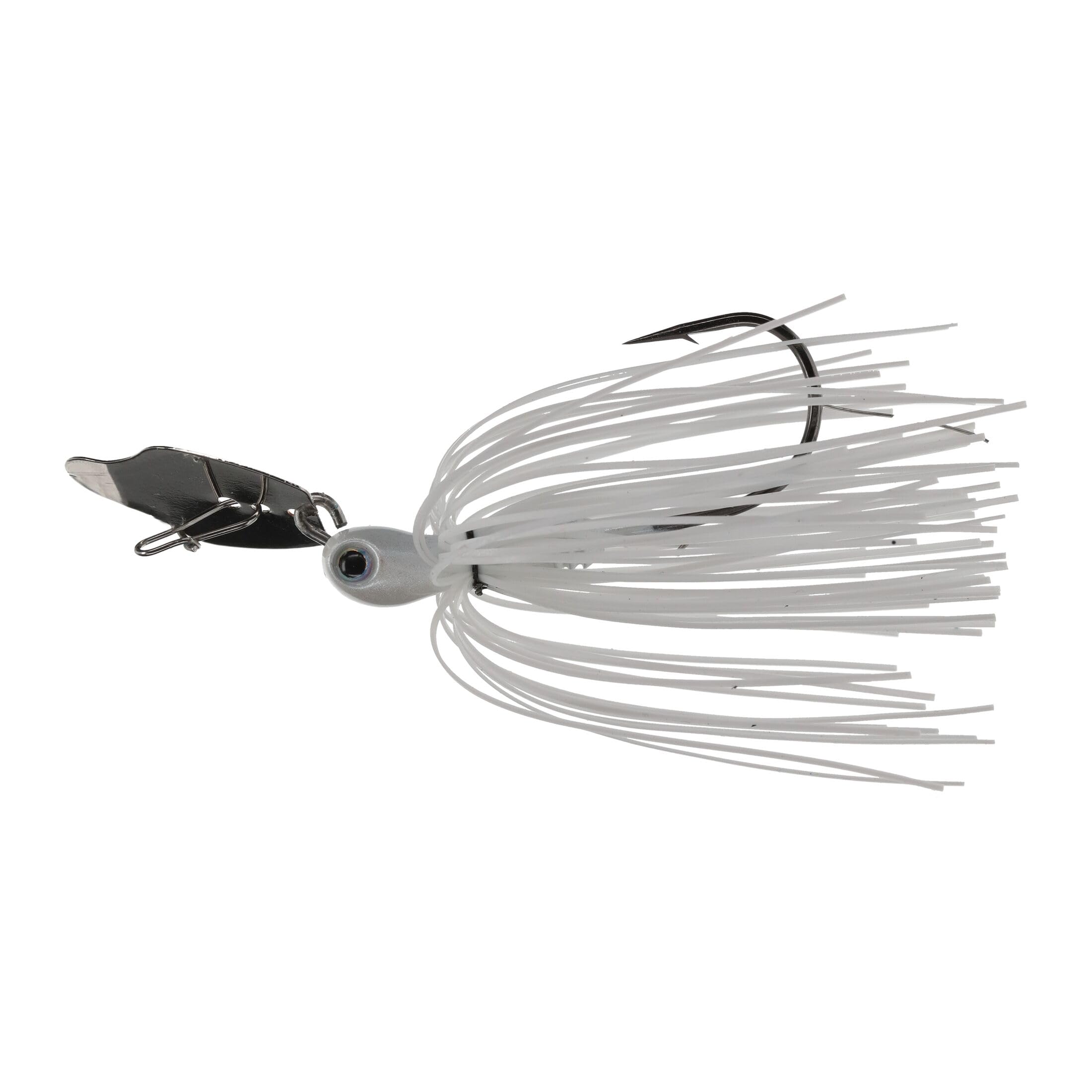 Strike King Tungsten Thunder Cricket trailer keeper keeps plastics secure during strikes.