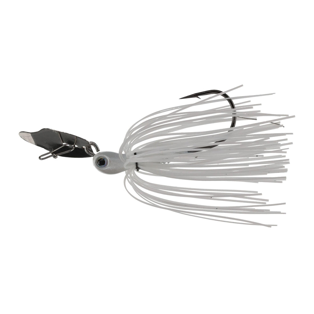 Strike King Tungsten Thunder Cricket trailer keeper keeps plastics secure during strikes.
