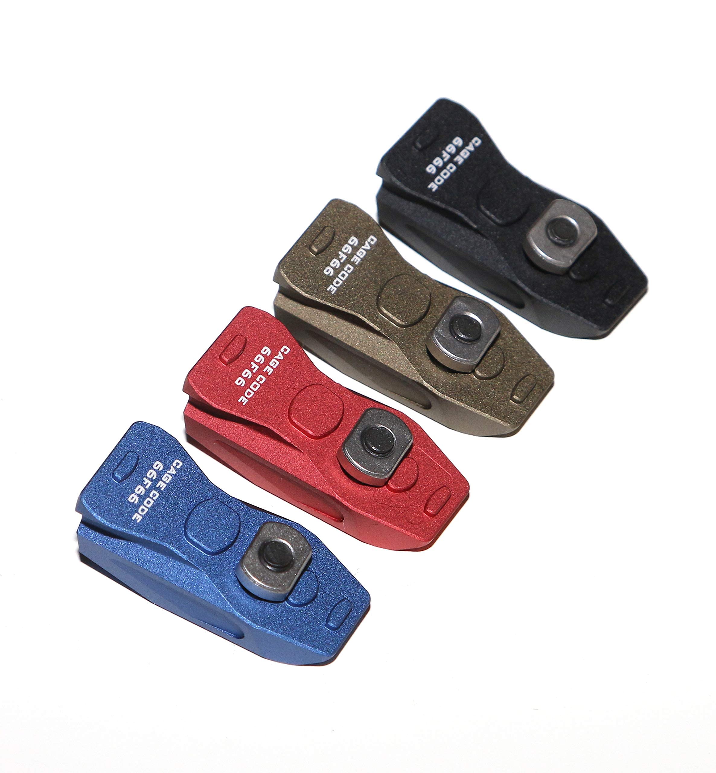 Strike Link Angled QD Mount BLK - side profile