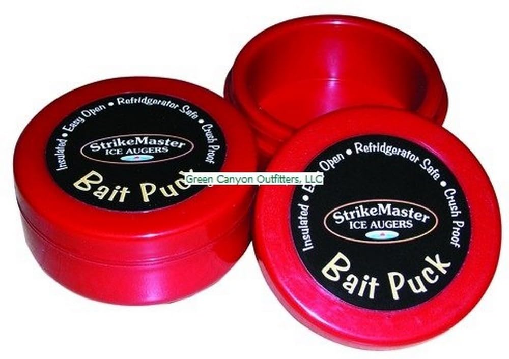 Strike Master Bait Puck 3-inch bulk for quick bait access on ice