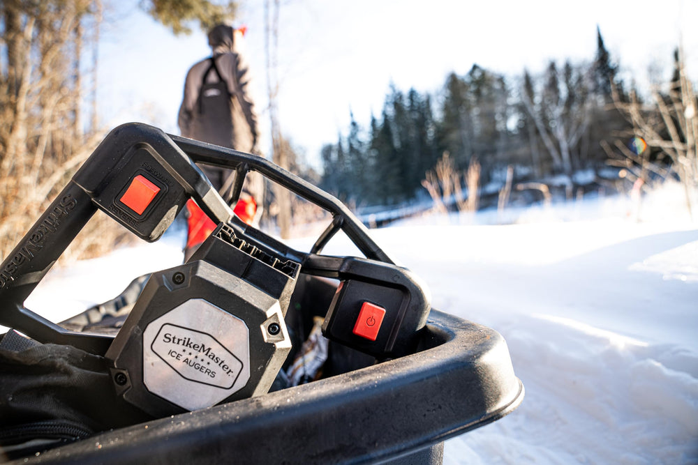 Strike Master Lithium 24V Lite-Flite 6in assembled shows field-ready setup.