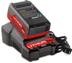 Strike Master Lithium 24V Lite-Flite 6in with ergonomic handle demonstrates easy control.