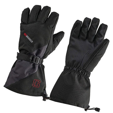 Front view of Striker Predator Ice Glove in Black/Gray, size 3XL
