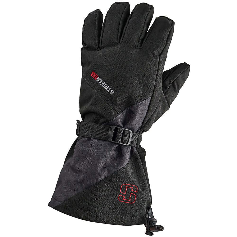 Close-up of waterproof breathable insulation on Striker Predator glove