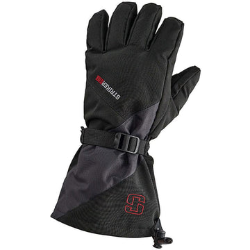 Close-up of waterproof breathable insulation on Striker Predator glove