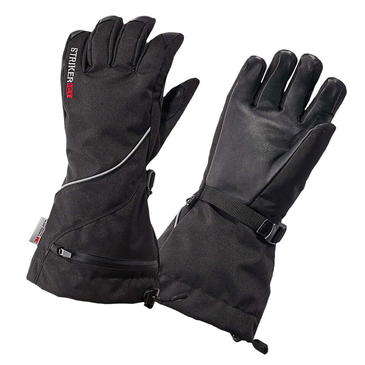 Back view of Striker Women's Mirage Gloves showing 200g 3M Thinsulate insulation