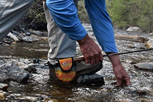 Stripee neoprene reel cover is travel-friendly and lightweight for on-the-go fishing.