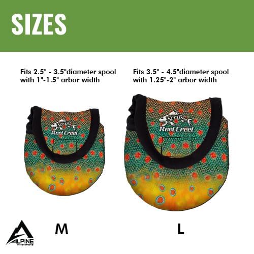 Stripee Reel Creel travel-friendly design simplifies packing for trips and days on the water.