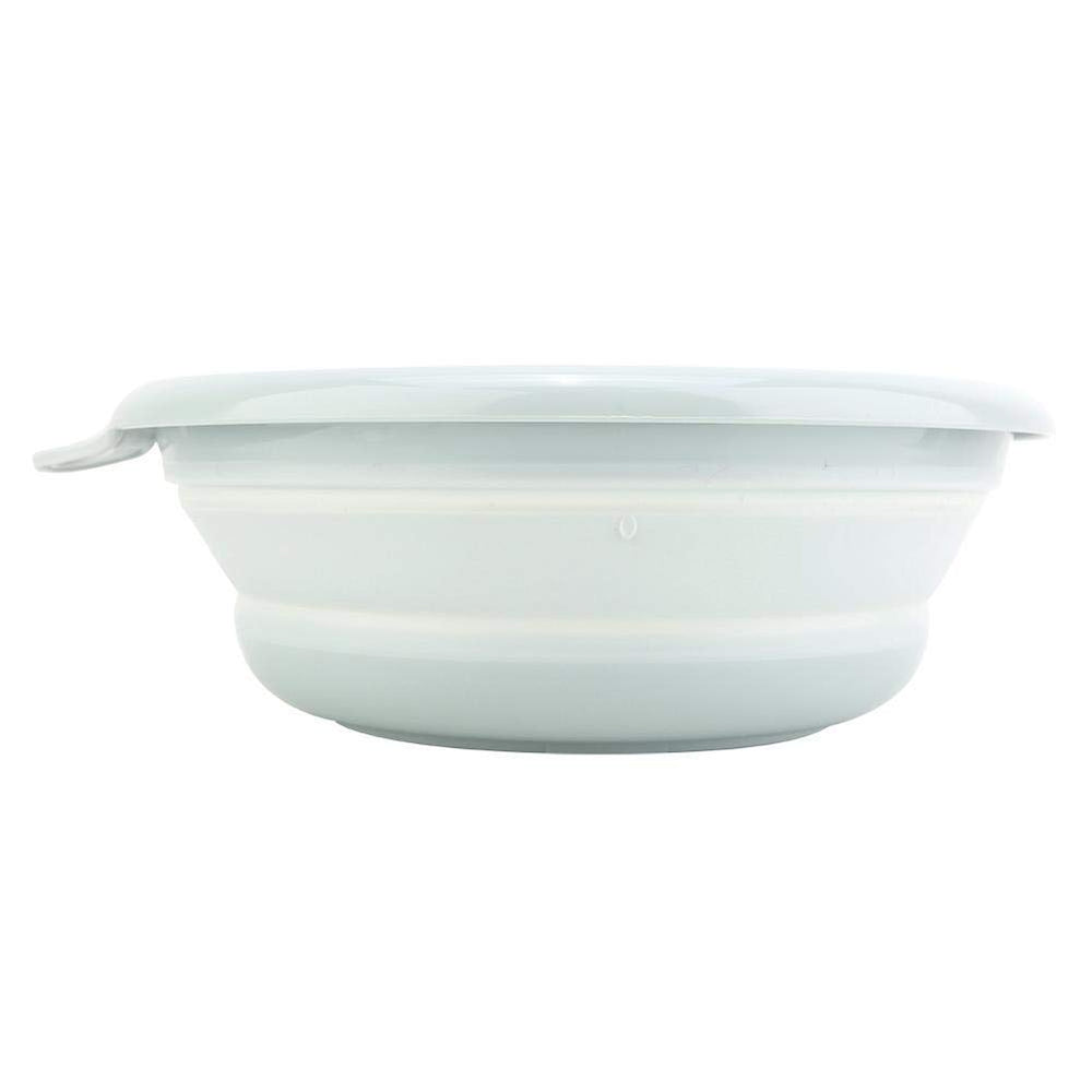 Strnek folding wash basin blue for travel, compact and durable.