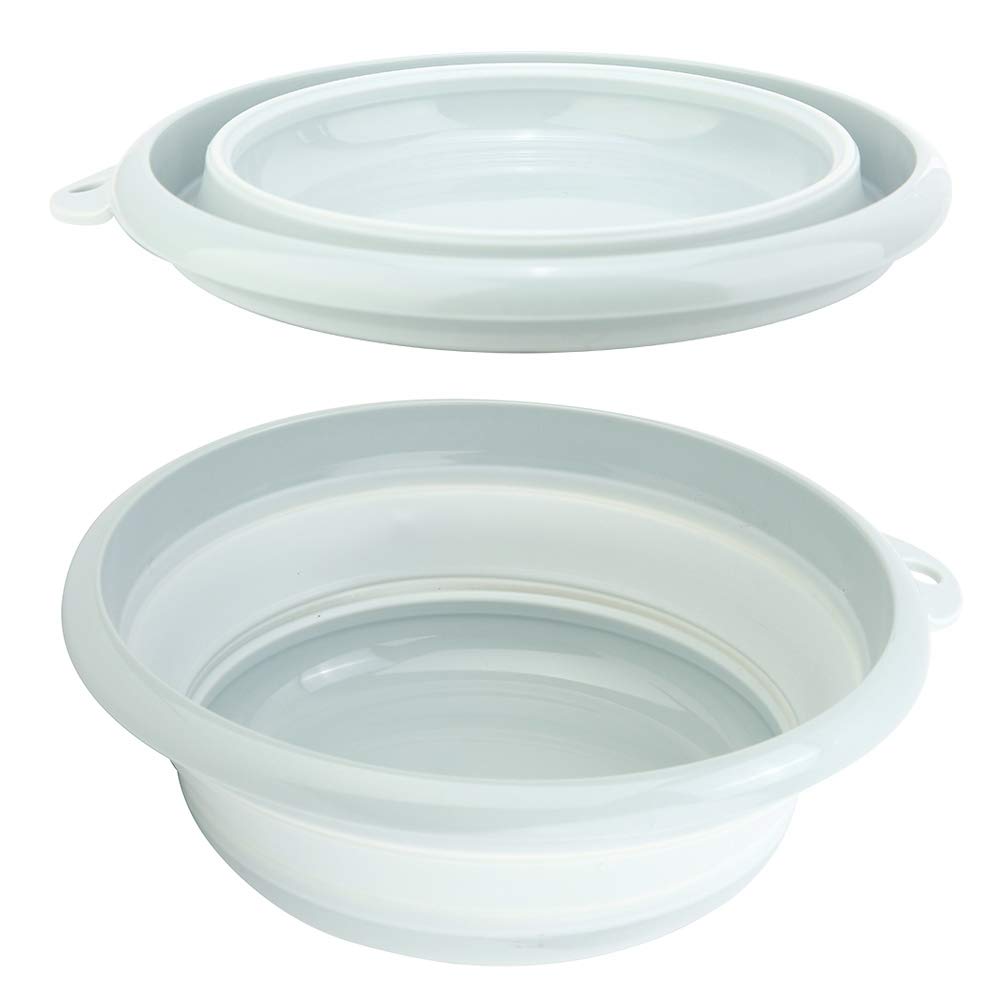 Strnek portable dish tub blue, ideal for camping and quick tasks.