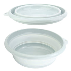 Strnek portable dish tub blue, ideal for camping and quick tasks.