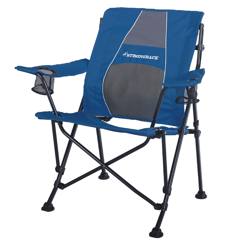 STRONGBACK Guru chair with lumbar-support for ergonomic comfort during long outdoor sessions