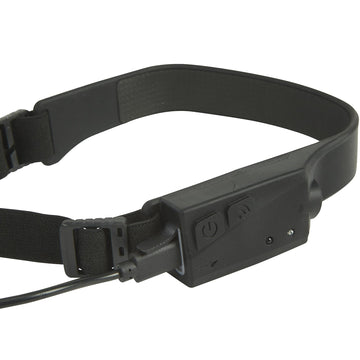 Strongway headlamp adjustable headband ensures secure, comfortable wear