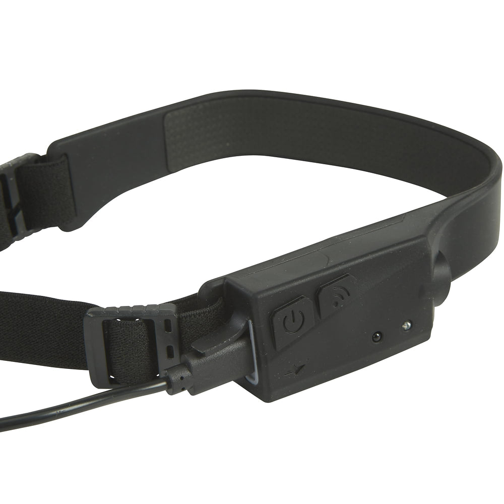 Strongway headlamp adjustable headband ensures secure, comfortable wear