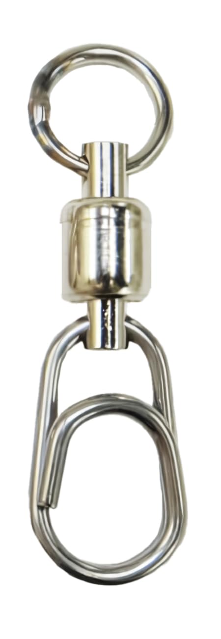 Studio Ocean Mark OS 8BB swivel attachment enables quick lure securing.