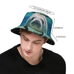 STVYUKL packable hat folded in bag for travel