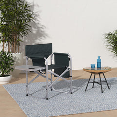 Stylish Camping SL1204GREEN folds compact for quick storage after outdoor events.