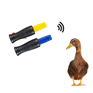SU LIFE compact duck calls measure 4.3 inches for comfortable handling.