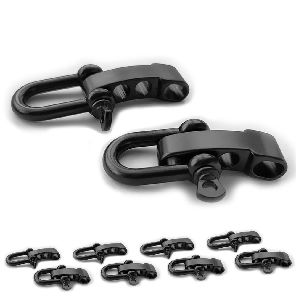 SU LIFE paracord bracelet buckle clip black for secure DIY assemblies